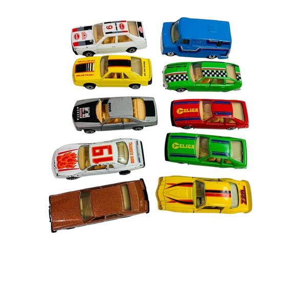 Lot of 10 Assorted Diecast Cars Van Racing Vehicles Toys 1:64 Scale - Picture 2 of 16